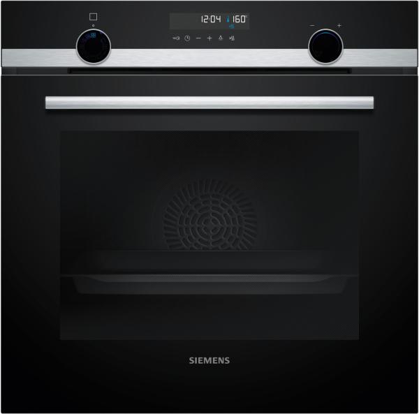 Siemens HB578GES3 - iQ500 Backofen mit 5 Jahre Garantie, Edelstahl, 3D Heissluft, Pyrolyse, 60 x 60 cm